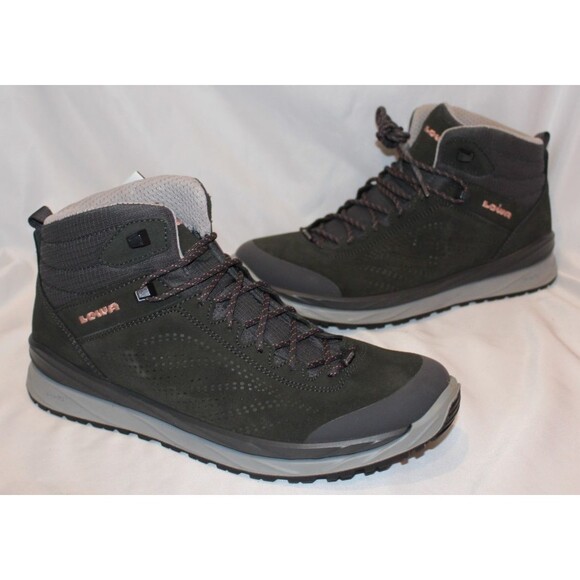 Lowa Malta Women's GTX Gore-Tex Mid Waterproof Hiking Boots Anthracite 9.5 NIB - Picture 2 of 5